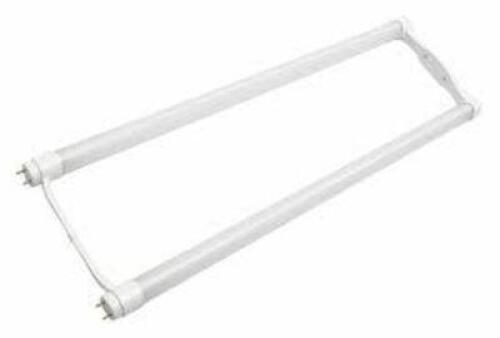 DESCRIPTION: (12) U-SHAPED LED BULBS BRAND/MODEL: GE CURRENT #55GU06 SIZE: T8, MEDIUM BI-PIN (G13), 6 IN U-BEND LEG SPACING, 13 W WATT, 4000K RETAIL$: