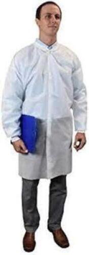 DESCRIPTION: (1) CASE OF (30) LAB COAT BRAND/MODEL: LC0-WE-SMS-7XL-WHITE SIZE: 7XL RETAIL$: $115.95 EA QTY: 1