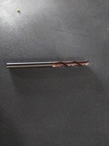 DESCRIPTION: (2) SOLID CARBIDE JOBEER DRIL BITS BRAND/MODEL: CJT SIZE: 4mm RETAIL$: 160.90 EA QTY: 2