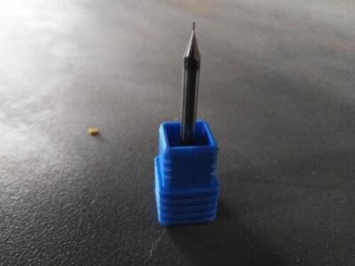 DESCRIPTION: (2) CARBIDE MICRO BALL END MILL BRAND/MODEL: SECO 915003-MEGA T SIZE: 0.012" DC 0.018 sd RETAIL$: $32.50/EA QTY: 2