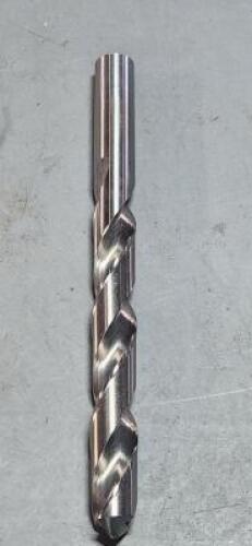DESCRIPTION: (1) HSS JOBBER DRILL BIT BRAND/MODEL: HERTEL 8570388 SIZE: 0.6250" DIA RETAIL$: $34.03 QTY: 1
