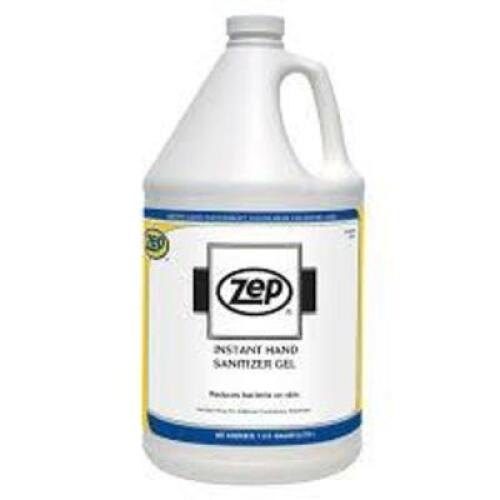 DESCRIPTION: (4) INSTANT HAND SANITIZER GEL BRAND/MODEL: ZEP SIZE: 1 GALLON RETAIL$: $32.43 EA QTY: 4