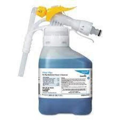 DESCRIPTION: (4) VIREX PLUS ONE STEP DISINFECTANT CLEANER AND DEORIDERIZER BRAND/MODEL: DIVERSEY SIZE: 1.58 US QT RETAIL$: $50.67 EA QTY: 4