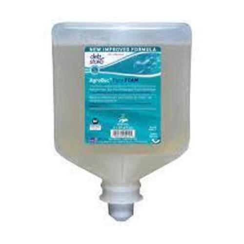 DESCRIPTION: (2) ANTIBACTERIAL FOAM HAND WASH BRAND/MODEL: AGROBAC PURE FOAM #AAGB120TF RETAIL$: $20.00 EA SIZE: 2L QTY: 2