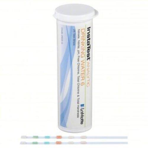 DESCRIPTION: (12) PACKS OF (50) TEST STRIP BRAND/MODEL: INSTA-TEST #32WC33 SIZE: Free Chlorine, 0/0.5/1/3/5/10 ppm, 0, 0.5, 1, 3, 5, 10 ppm, 4 to 10 p
