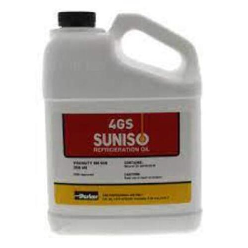 DESCRIPTION: (2) REFRIGERATION OIL BRAND/MODEL: SUNISO #4GS INFORMATION: 300 VISCOSITY SUS SIZE: 1 GALLON RETAIL$: $50.08 EA QTY: 2