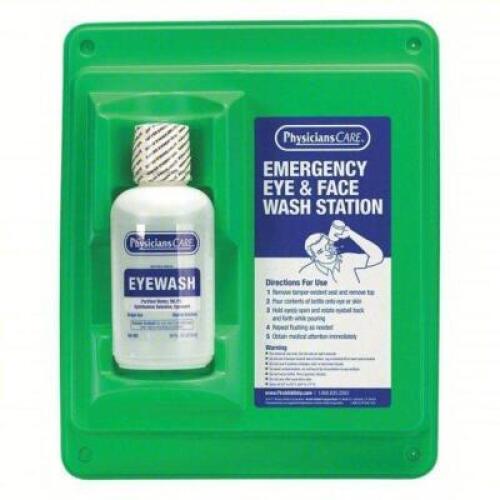 DESCRIPTION: (1) SINGLE USE EYEWASH STATION BRAND/MODEL: PHYSICIANS CARE SIZE: 16 OZ RETAIL$: $29.64 EA QTY: 1