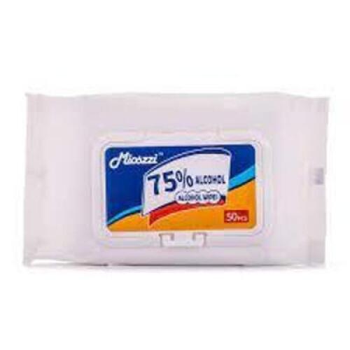 DESCRIPTION: (1) CASE OF (340) PACKS OF ALCOHOL WIPES BRAND/MODEL: MIOSZZI RETAIL$: $100.00 TOTAL QTY: 1