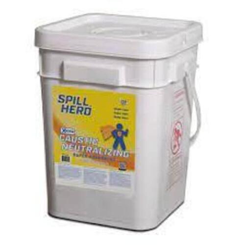 DESCRIPTION: (1) ACID NUTRALIZING SUPER ABSORBENT BRAND/MODEL: SPILL HERO SIZE: 5 GALLON RETAIL$: $43.45 EA QTY: 1