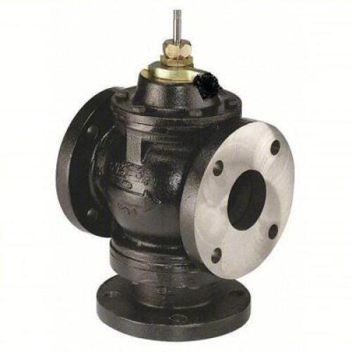 DESCRIPTION: (1) GLOBE VALVE LESS ACTUATOR BRAND/MODEL: JOHNSON CONTROLS/VG2831VN INFORMATION: CAST IRON, 3-WAY MIXING, FLANGED, 4" CONNECTION SIZE RE