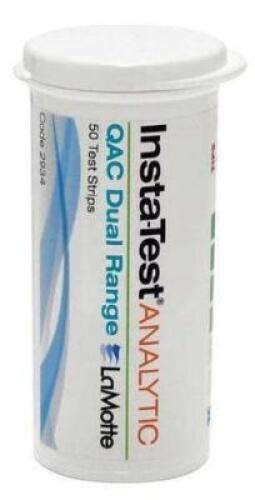 DESCRIPTION: (10) DUAL RANGE TEST STRIPS BRAND/MODEL: INSTA-TEST INFORMATION: QAC TESTING RETAIL$: $12.39/EA QTY: 10