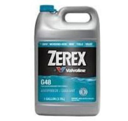DESCRIPTION: (2) G-48 ANTIFEEZE & COOLANT BRAND/MODEL: ZEREX RETAIL$: $36.99/EA SIZE: 1 GALLON QTY: 2