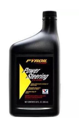 DESCRIPTION: (2) POWER STEERING FLUID BRAND/MODEL: PYROIL RETAIL$: $3.99/EA SIZE: 32OZ QTY: 2