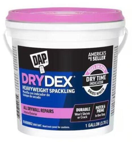DESCRIPTION: (3) SPACKLING PASTE BRAND/MODEL: DAP INFORMATION: DRY TIME INDICATOR RETAIL$: $34.98/EA SIZE: 32OZ QTY: 3