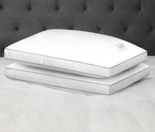 DESCRIPTION: (4) DOWN ALTERNATIVE PILLOWS RETAIL$: $26.99/EA QTY: 4