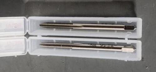 DESCRIPTION: (12) HSS STRAIGHT FLUTE TAPS BRAND/MODEL: REGAL 008139AS SIZE: #6-32 RETAIL$: $199.08 QTY: 12