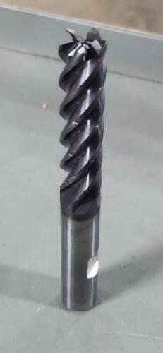 DESCRIPTION: (1) SOLID CARBIDE SQ END MILL BRAND/MODEL: GUHRING 184433706 SIZE: 1/2" DIA 2" LOC RETAIL$: $169.75 QTY: 1