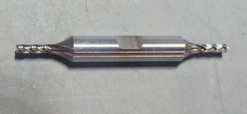 DESCRIPTION: (1) HSS DE SQ END MILL BRAND/MODEL: NIAGARA N45041 SIZE: 1/8" DIA 3/8" LOC QTY: 1