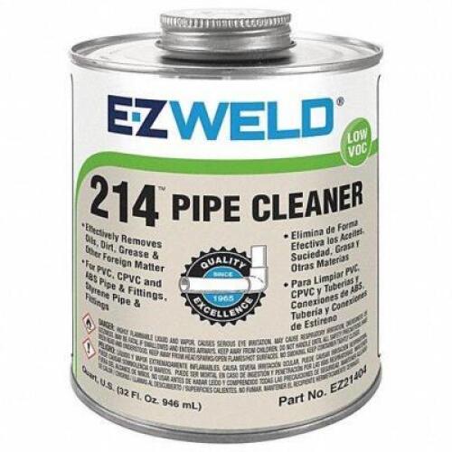 DESCRIPTION: (3) PIPE CLEANER BRAND/MODEL: EZ WELD #3NZD4 INFORMATION: CLEAR RETAIL$: $10.83 EA SIZE: 32 OZ QTY: 3