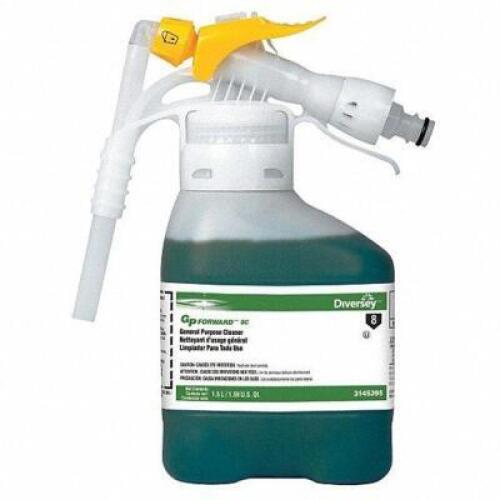 DESCRIPTION: (2) ALL PURPOSE CLEANER BRAND/MODEL: DIVERSEY #10C419 RETAIL$: $131.67 TOTAL SIZE: 1.5 L QTY: 2