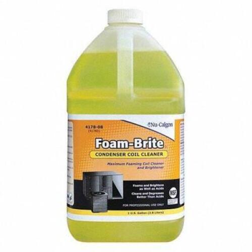 DESCRIPTION: (2) LIQUID CONDENSER COIL CLEANER BRAND/MODEL: NU-CALGON #410X95 RETAIL$: $35.70 SIZE: 1 GALLON QTY: 2