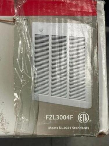 FAHRENHEAT FZL3004F HIGH CAPACITY FAN FORCED ELECTRIC WALL HEATER FOR HOME AND COMMERCIAL USE