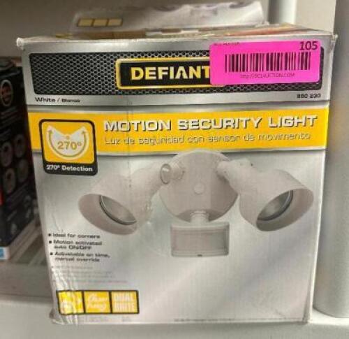 (2) - MOTION SECURTIY LIGTHS