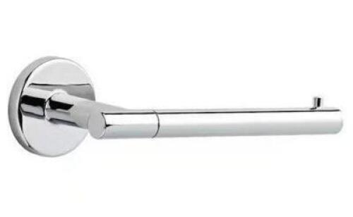 LYNDALL WALL MOUNT SINGLE POST TOILET PAPER HOLDER BATH HARDWARE ACCESSORY IN POLISHED CHROME