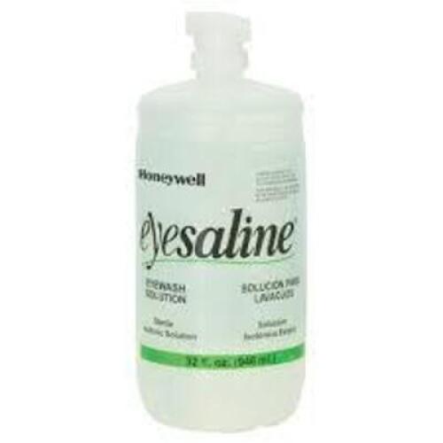 DESCRIPTION: (5) EYESALINE EYEWASH BRAND/MODEL: HONEYWELL #3ARE1 RETAIL$: 14.32 EA SIZE: 32 OZ QTY: 5
