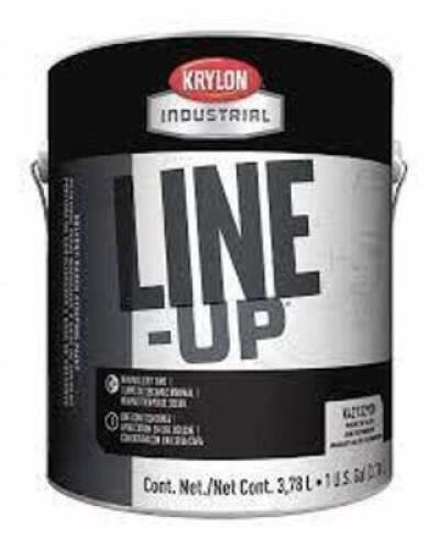 DESCRIPTION: (2) SOLVENT BASED STRIPING PAINT BRAND/MODEL: KRYLON INDUSTRIAL #38EL50 INFORMATION: YELLO RETAIL$: $51.37 SIZE: 1 GALLON QTY: 2