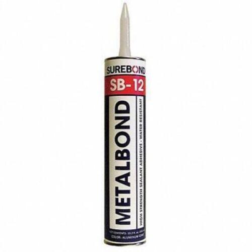 DESCRIPTION: (6) METAL BOND SEALANT BRAND/MODEL: SUREBOND #4AZF7 INFORMATION: GRAY RETAIL$: $8.11 EA SIZE: 10.3 OZ QTY: 6
