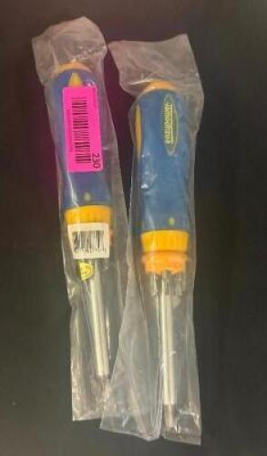 (2) - RATCHING SCREWDRIVERS