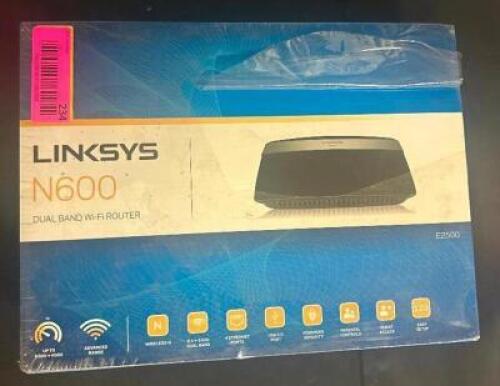 LINKSYS N600 DUAL BAND WIFI ROUTER
