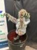 DESCRIPTION POISON PROPS MORGUE CORPSE ATTACK ANIMATRONIC PROP. BRAND / MODEL: POISON PROPS MCA927 ADDITIONAL INFORMATION PNEUMATICALLY POWERED. DOES - 9