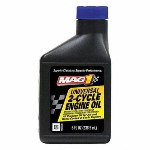 DESCRIPTION: (6) CONVENTIONAL 2-CYCLE ENGINE OIL BRAND/MODEL: MAG 1 #20RW80 INFORMATION: FOR USE WITH AIR COOLED 2-CYCLE ENGINES RETAIL$: $1.55 EA SIZ