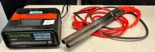 DESCRIPTION FRIGHT PROPS SPARK WAND SOURCE SOURCE W/ (2) WANDS BRAND / MODEL: FRIGHT PROPS SPARK WAND RETAIL PRICE: $375 QTY 1