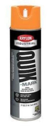 DESCRIPTION: (6) WATER-BASED MARKING PAINT BRAND/MODEL: KRYLON INDUSTRIAL #KWBC03501 INFORMATION: ORANGE RETAIL$: $7.70 EA SIZE: 17 OZ QTY: 6