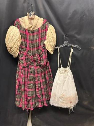 DESCRIPTION HOUSE OF FEAR BABY GARRISON ACTORS COSTUME. ADDITIONAL INFORMATION EVERY STAIN, EVERY BLEMISH, TELLS A STORY OF HORROR AND DESPAIR. FROM T