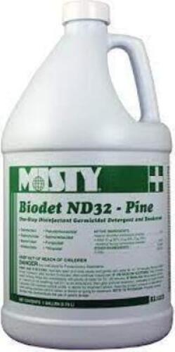DESCRIPTION: (2) DISINFECTANT BRAND/MODEL: MISTY #22C654 INFORMATION: PINE SCENT RETAIL$: $55.00 EA SIZE: 1 GALLON QTY: 2