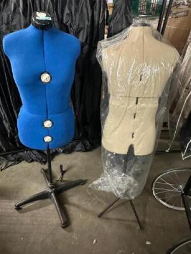 DESCRIPTION (2) SEWING MANNEQUINS THIS LOT IS: SOLD BY THE PIECE QTY 2