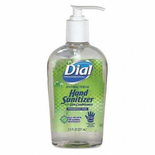 DESCRIPTION: (6) HAND SANITIZER BRAND/MODEL: DIAL #48GE60 RETAIL$: $6.00 EA SIZE: 7.5 OZ QTY: 6