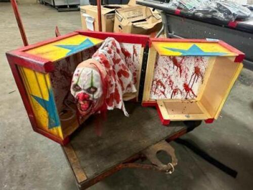 DESCRIPTION JACK IN THE BOX POP OUT CLOWN. QTY 1