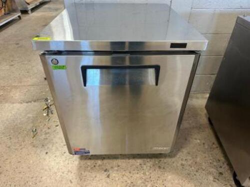 TURBO AIR SINGLE DOOR UNDER COUNTER FREEZER.