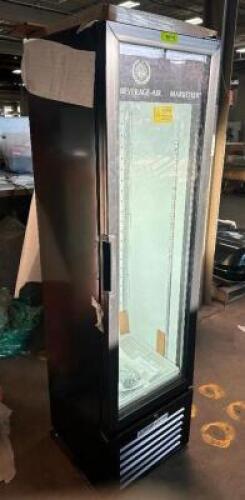 BEVERAGE AIR 19" SINGLE DOOR MERCHANDISERS COOLER.