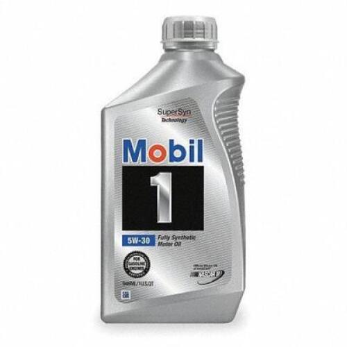 DESCRIPTION: (4) FULL SYNTHETIC ENGINE OIL BRAND/MODEL: MOBIL 1 #5XB56 INFORMATION: 5W-30 RETAIL$: $14.53 EA SIZE: 1 QT QTY: 4