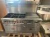 CPG SIX BURNER GAS RANGE W/ 24" GRIDDLE W/ LOWER DOUBLE OVEN. - 2