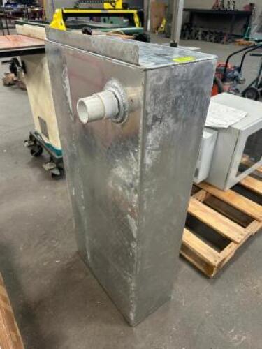 47" X 22" STAINLESS WATER TANK.