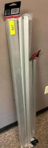 (2) 36" AND (2) 24" TICKET RAILS.