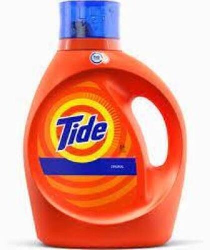 DESCRIPTION: (2) DETERGENT CLEANER BRAND/MODEL: TIDE #55YC66 RETAIL$: $18.50 EA SIZE: 46 OZ QTY: 2
