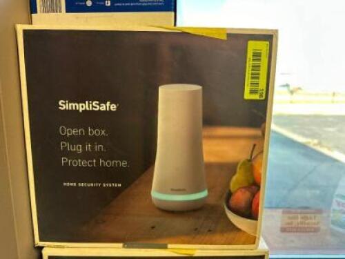 (2) SIMPLISAFE HOME SECURITY WIRELESS SECURITY MONITOR